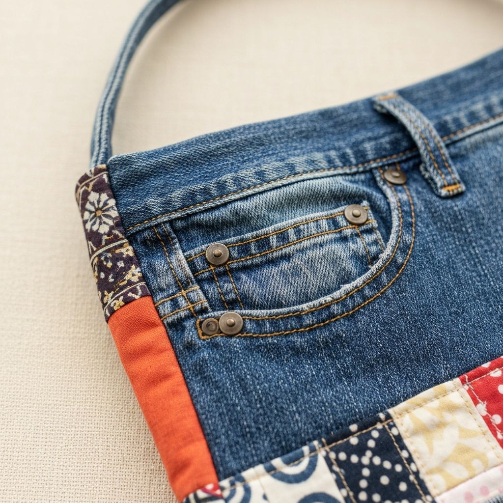 Denim pocket detail